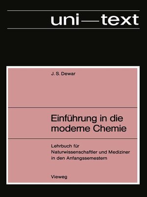 cover image of Einführung in die moderne Chemie